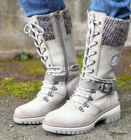 Bottes Imperméables En Cuir Végétal