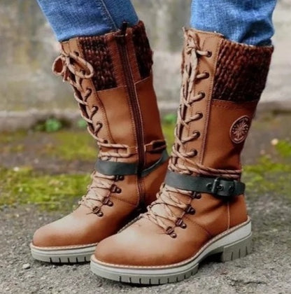 Bottes Imperméables En Cuir Végétal