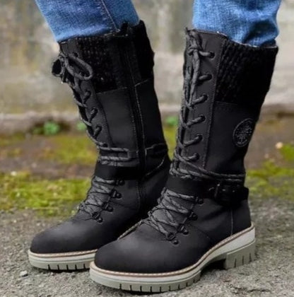 Bottes Imperméables En Cuir Végétal